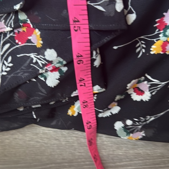 Madewell Sheer Button-Front Tier Midi Dress in Carnation Toss 2X - Picture 11 of 14